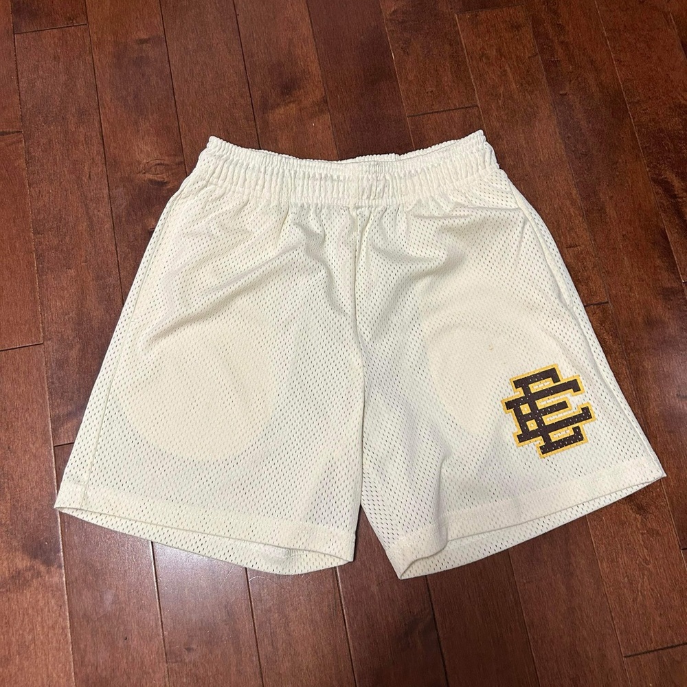 ERIC EMANUEL SHORTS CREAM/YELLOW